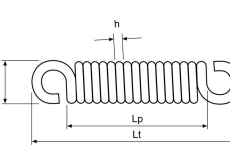 Muelles tracción a medida Muelles tracción a medida